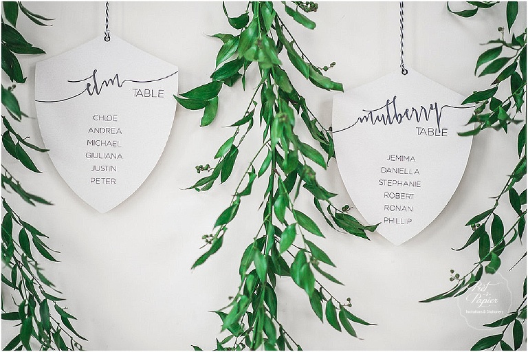 botanical seating plan