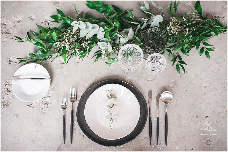 botnical industrial wedding