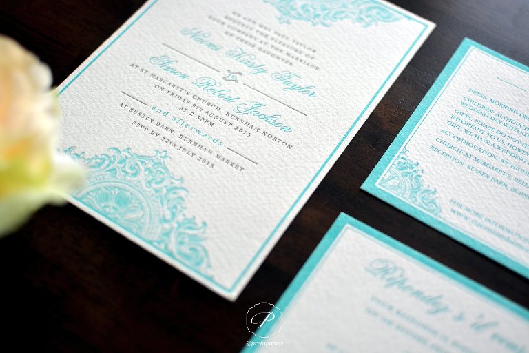 Pret a Papier wedding stationery