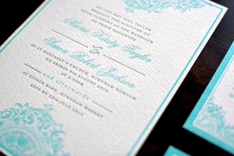 Pret a Papier wedding stationery