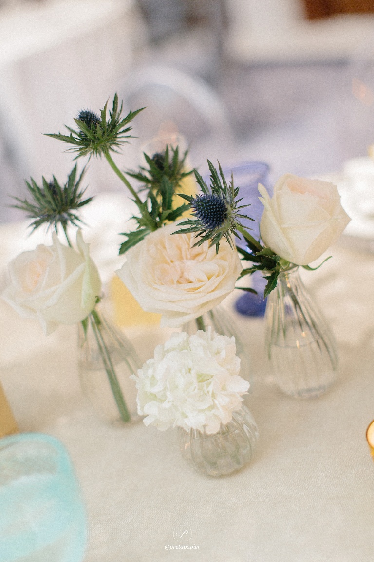 Modern geometric wedding invitations