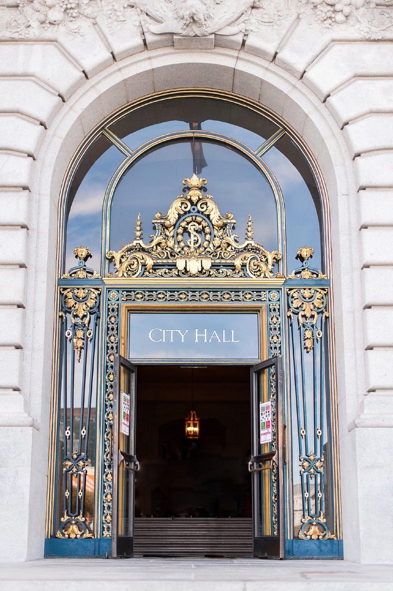 Lana and Robs San Francisco City Hall wedding