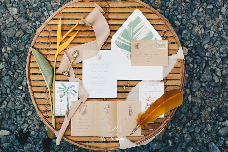 Pret a Papier Colonial styled shoot