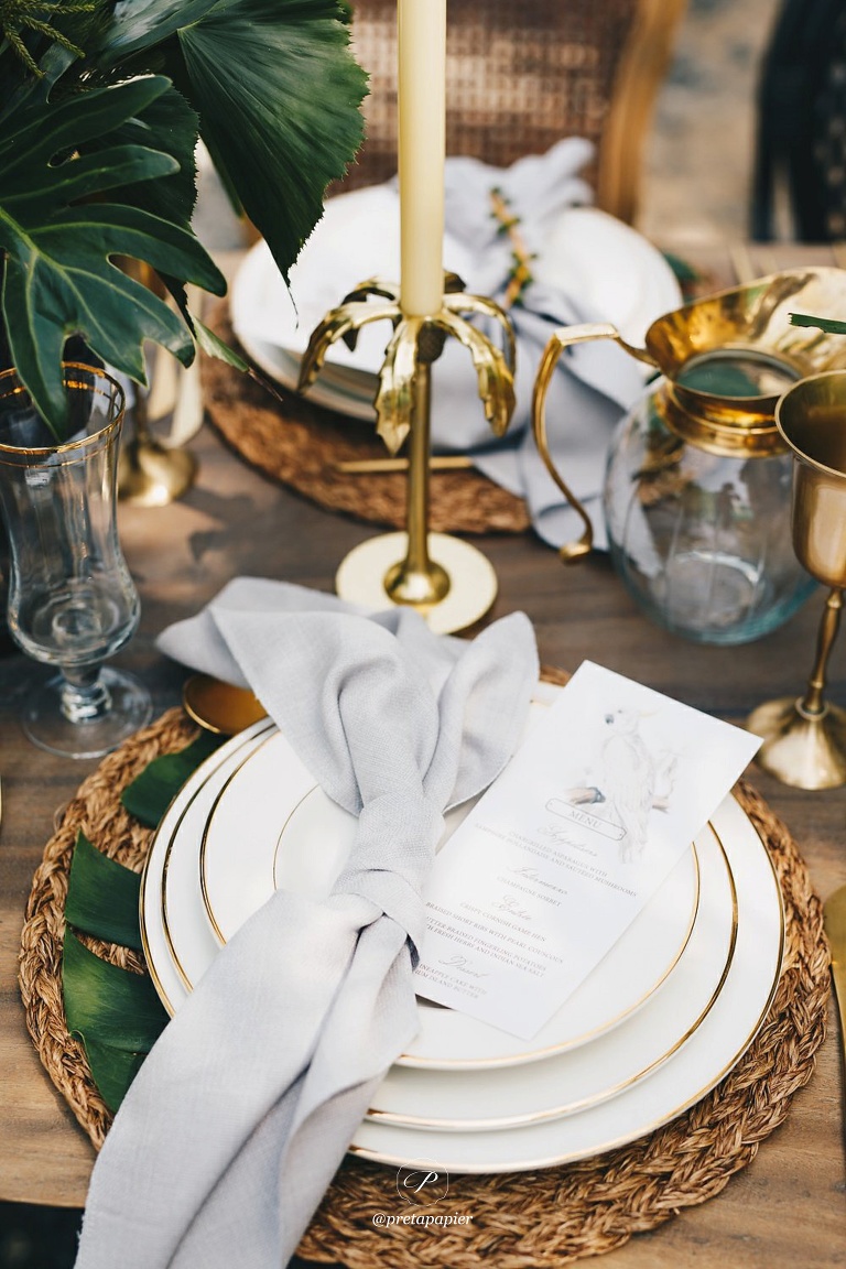 Pret a Papier Colonial styled shoot