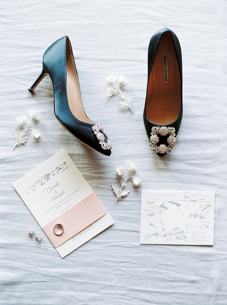 customised mountain wedding map